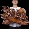 Tượng gỗ mã đáo 38×11×22 cm, nặng 3kg, thiết kế tinh tế, giảm giá cực hấp dẫn