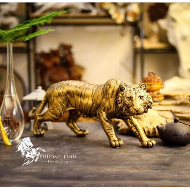 Tượng Hổ Phong Thủy Gamora Decor - Vật Phẩm Tài Lộc May Mắn, Quà Tặng Trưng Bày