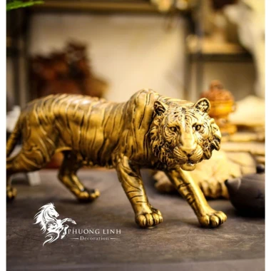 Tượng Hổ Phong Thủy Gamora Decor - Vật Phẩm Tài Lộc May Mắn, Quà Tặng Trưng Bày