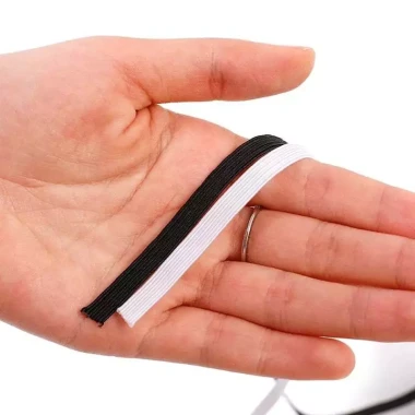 Vải chun Hà Nội 0,5cm 1cm trắng đen may scrunchies co giãn tốt giá chỉ 9000đ 5 Vải chun Hà Nội 0,5cm 1cm trắng đen may scrunchies co giãn tốt giá chỉ 9000đ 5