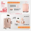 Vali Du Lịch Cao Cấp Kingsun T08/T01 20/24/28inch Nhựa ABS Giá Rẻ Bảo Hành 5 Năm 3