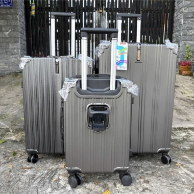 Vali Du Lịch Cao Cấp Size 20/24/28 TN 268 - Nhựa ABS+PC Chất Lượng, Móc Treo Đồ, Khay Nước, BH 5 Năm 6 Vali Du Lịch Cao Cấp Size 20/24/28 TN 268 - Nhựa ABS+PC Chất Lượng, Móc Treo Đồ, Khay Nước, BH 5 Năm 6