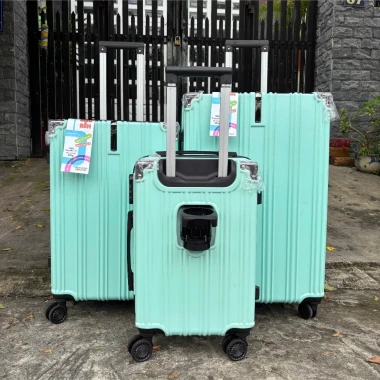 Vali Du Lịch Cao Cấp Size 20/24/28 TN 268 - Nhựa ABS+PC Chất Lượng, Móc Treo Đồ, Khay Nước, BH 5 Năm 8 Vali Du Lịch Cao Cấp Size 20/24/28 TN 268 - Nhựa ABS+PC Chất Lượng, Móc Treo Đồ, Khay Nước, BH 5 Năm 8