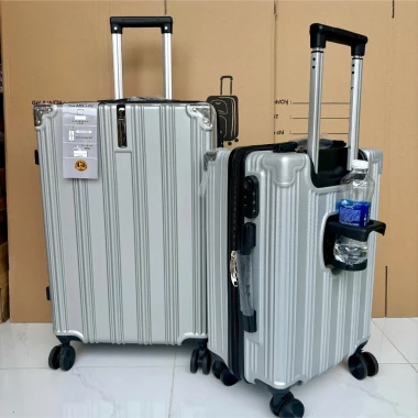 Vali Du Lịch Cao Cấp Size 20/24/28 TN 268 - Nhựa ABS+PC Chất Lượng, Móc Treo Đồ, Khay Nước, BH 5 Năm 14 Vali Du Lịch Cao Cấp Size 20/24/28 TN 268 - Nhựa ABS+PC Chất Lượng, Móc Treo Đồ, Khay Nước, BH 5 Năm 14