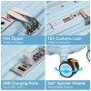 Vali Du Lịch Sea Choice 2037 Khung Nhôm Cứng Khóa TSA - Có Khay Đựng Cốc & Cổng Sạc USB Giá Cực Sốc 4