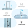 Vali Du Lịch Sea Choice 2037 Khung Nhôm Cứng Khóa TSA - Có Khay Đựng Cốc & Cổng Sạc USB Giá Cực Sốc 5