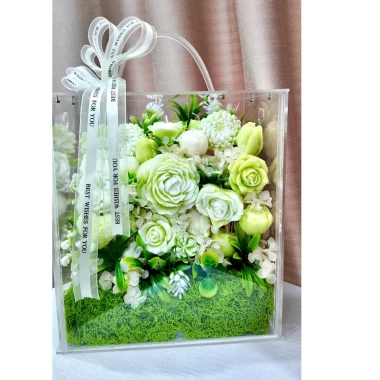 Vali Hoa Nến Thơm 27x24x15cm Giá Cực Sốc 579.600đ - Vali Cứng Di Động Sang Trọng Tiết Kiệm 127k
