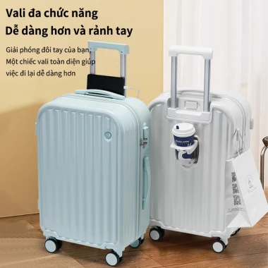 Vali kéo du lịch thời trang cao cấp - Giá chỉ 283k! Vali Size 24/20 ABS Chất Lượng Cao Cấp Giảm 25% 8