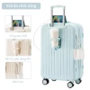 Vali kéo du lịch thời trang cao cấp - Giá chỉ 283k! Vali Size 24/20 ABS Chất Lượng Cao Cấp Giảm 25% 14