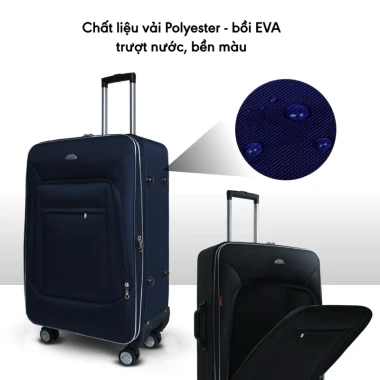 Vali kéo Hùng Phát cao cấp chống thấm size 20-28inch vải dù - Giảm sốc còn 495k từ 638k 3 Vali kéo Hùng Phát cao cấp chống thấm size 20-28inch vải dù - Giảm sốc còn 495k từ 638k 3