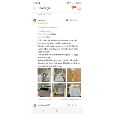 Váli Kéo Nhựa Dẻo 16 Inch Cao Cấp - Du Lịch Tiện Lợi Giá 590k Thay 719k 6