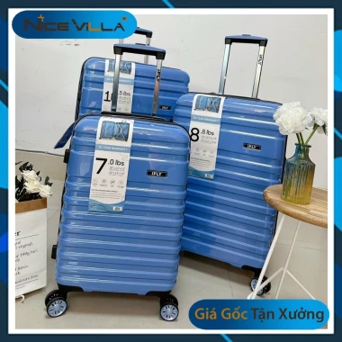 Vali Nhựa Carbon PC NiceVilla Khóa kéo Mở Rộng Chống Vỡ 20-29 Inch Giảm Giá 440k 3
