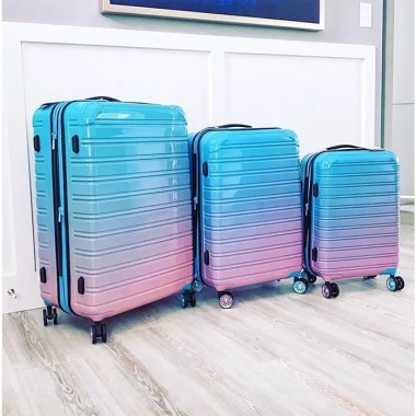 Vali Nhựa Carbon PC NiceVilla Khóa kéo Mở Rộng Chống Vỡ 20-29 Inch Giảm Giá 440k 12