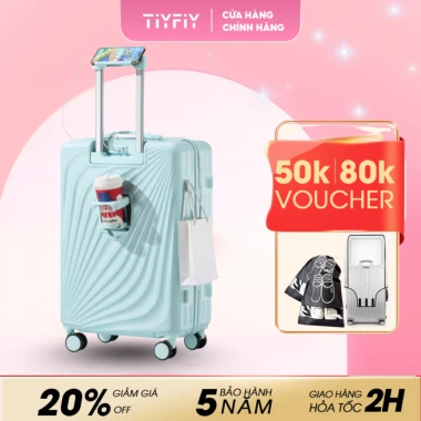 Vali Tiyfiy Kéo Cao Cấp Size 20/24/28inch Giảm 30% - Bảo Hành 5 Năm 2 Vali Tiyfiy Kéo Cao Cấp Size 20/24/28inch Giảm 30% - Bảo Hành 5 Năm 2