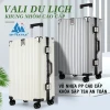 VALI XÁCH TAY CABIN 20inch - KHUNG NHÔM KHÓA TSA - MÓC TREO - CHỈ 390K! Vali Cao Cấp 7-10kg 3
