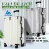 VALI XÁCH TAY CABIN 20inch - KHUNG NHÔM KHÓA TSA - MÓC TREO - CHỈ 390K! Vali Cao Cấp 7-10kg 11