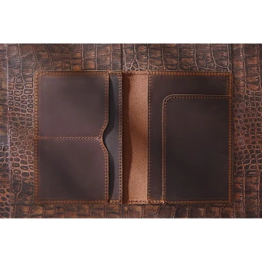 Ví Passport Da Bò Handmade Cao Cấp - Nhiều Ngăn Tiện Lợi - Giảm 18% Còn 292.000đ 7 Ví Passport Da Bò Handmade Cao Cấp - Nhiều Ngăn Tiện Lợi - Giảm 18% Còn 292.000đ 7