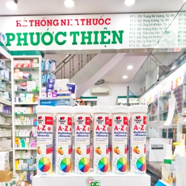 Viên sủi Doppelherz A‑Z Fizz 13 viên – Vitamin tổng hợp, khoáng chất, tăng năng lượng, 99.000₫ 6
