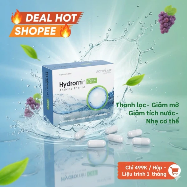 Trải nghiệm thực tế: Hydromin OFF Activlab trong chế độ ăn kiêng hàng ngày