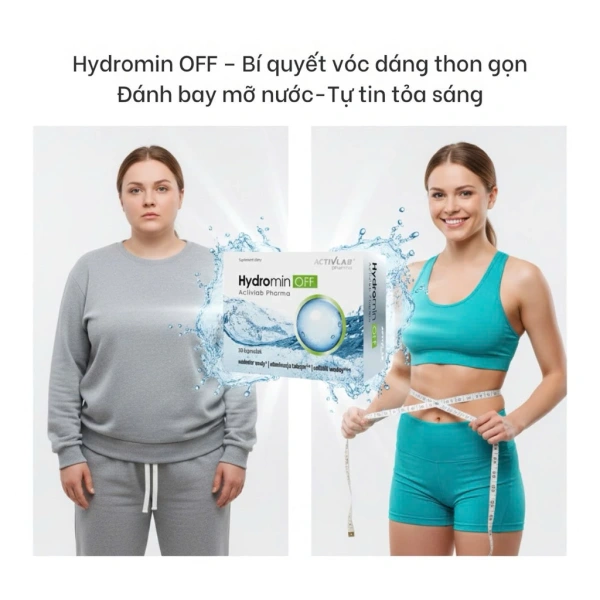 Thành phần và cơ chế hoạt động của Viên Uống Giảm Cân Hydromin OFF Activlab