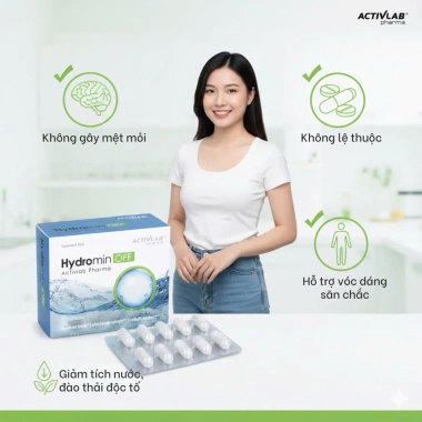 Viên Uống Giảm Cân Hydromin OFF Activlab – Tích Nước, Phù Nề, Đốt Mỡ Nhanh 30 Viên 550k 6 Viên Uống Giảm Cân Hydromin OFF Activlab – Tích Nước, Phù Nề, Đốt Mỡ Nhanh 30 Viên 550k 6