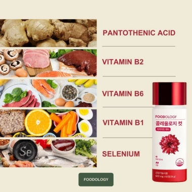 Viên uống hỗ trợ giảm cân Foodology Coleology Cut Pro 60 viên 30 ngày Giúp Eo thon, Thải độc, Kiểm soát cân nặng - ninis