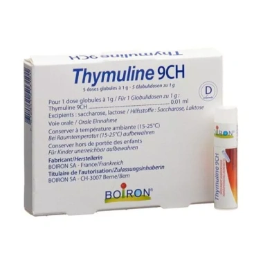 Viên uống Thymuline 9ch tăng đề kháng tai mũi họng, phòng c.u.m cho bé 80 viên NỘI ĐỊA PHÁP