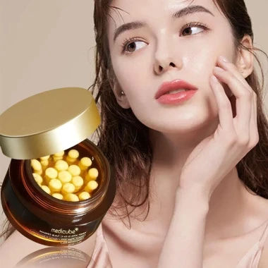 Vitamin C Boba Capsule Dưỡng Ẩm Da Mặt Tinh Chất Dưỡng Ẩm 55g Viên Và Loại Bỏ R3r7 4