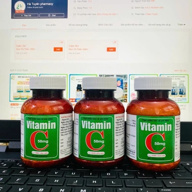Vitamin C Đại Uy 50mg Lọ 1.000 viên - Tăng đề kháng, bổ sung vitamin, chỉ 80.000đ 6