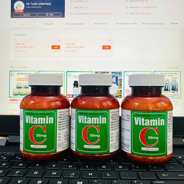 Thành phần và liều dùng của Vitamin C Đại Uy 50mg – Những gì bạn cần biết
