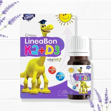 Vitamin D3 K2 tăng chiều cao cho bé LineaBon 10ml giá tốt 320k 10 Vitamin D3 K2 tăng chiều cao cho bé LineaBon 10ml giá tốt 320k 10