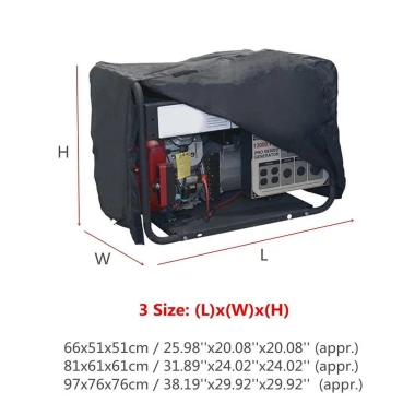 Vỏ Bảo Vệ Máy Phát Điện Ngoài Trời Chống Mài Mòn 210D Di Động Chống Tia Cực Tím - Giảm 20% 3