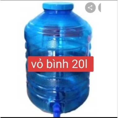 Vỏ Bình Nước 20L PET Phi 110 Xanh Dương - Giảm 14.400đ, Giá 60.000đ 2 Vỏ Bình Nước 20L PET Phi 110 Xanh Dương - Giảm 14.400đ, Giá 60.000đ 2