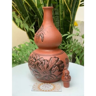 Vò Rượu Trống Đồng Gốm Bát Tràng 1L Cao Cấp - Giảm Giá 40000đ Hoặc Đặt Hàng 49200đ 11 Vò Rượu Trống Đồng Gốm Bát Tràng 1L Cao Cấp - Giảm Giá 40000đ Hoặc Đặt Hàng 49200đ 11
