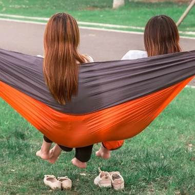 Võng Camping Gấp Gọn Siêu Nhẹ - Dã Ngoại, Cắm Trại, Du Lịch Tiện Lợi - Giá Chỉ 189k! 7