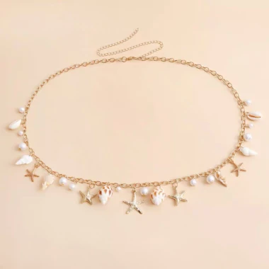 Vòng Đeo Eo Ốc Biển Sao Biển Mùa Hè Trendy - Lắc Eo Phụ Kiện Du Lịch Giá Chỉ 39.000đ 8