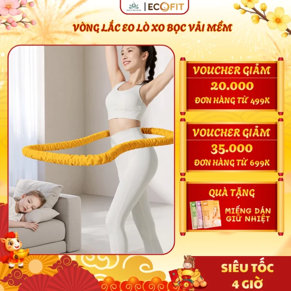 Trải nghiệm thực tế với vòng lắc eo lò xo bọc vải mềm MACYO: cảm giác, độ thoải mái và độ bền