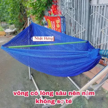 Võng Lưới Bó Đầu 2 Lớp Cỡ Đại Dài 240cm Giá Rẻ Chỉ 125k - Chất Vải Dày Cao Cấp 4 Võng Lưới Bó Đầu 2 Lớp Cỡ Đại Dài 240cm Giá Rẻ Chỉ 125k - Chất Vải Dày Cao Cấp 4