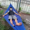 Võng Lưới Bó Đầu 2 Lớp Cỡ Đại Dài 240cm Giá Rẻ Chỉ 125k - Chất Vải Dày Cao Cấp 10