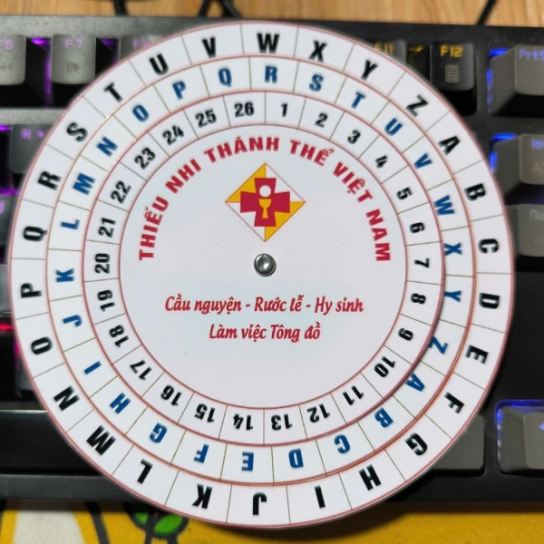 Cách sử dụng Vòng Quay Morse Mật Thư để gửi tin nhắn bí mật bằng mã Morse