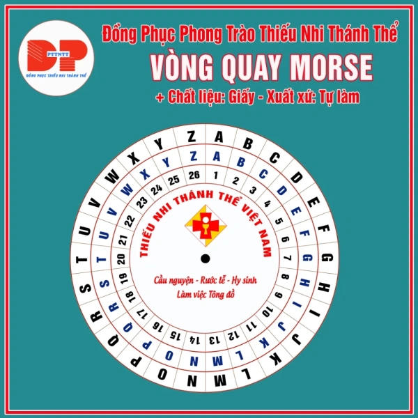 Hình ảnh sản phẩm Vòng Quay Morse Mật Thư - Giảm còn 20.000₫, Đổi quà bất ngờ, Thử vận may ngay