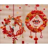 Vòng treo cửa Tết decor đầu Lân cún kẽm phong cách, trang trí nhà cửa, quà Tết Yagarden giá 99,000.