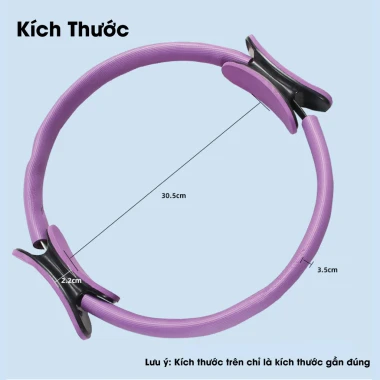 Vòng tròn tập Yoga Pilates kháng lực cao cấp - Mở lưng, nở ngực, giá chỉ 94900đ 10 Vòng tròn tập Yoga Pilates kháng lực cao cấp - Mở lưng, nở ngực, giá chỉ 94900đ 10