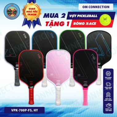 Vợt Pickleball Carbon T700 Pro Siêu Nhẹ Nhám Bám Bóng - Giảm 89k Chỉ Còn 389k OM Connection 2