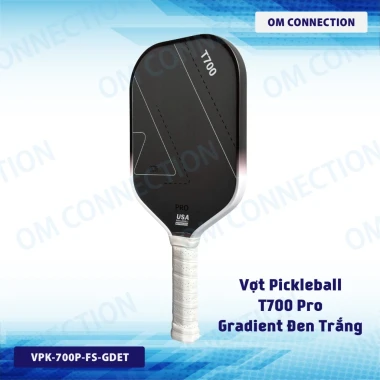 Vợt Pickleball Carbon T700 Pro Siêu Nhẹ Nhám Bám Bóng - Giảm 89k Chỉ Còn 389k OM Connection 27