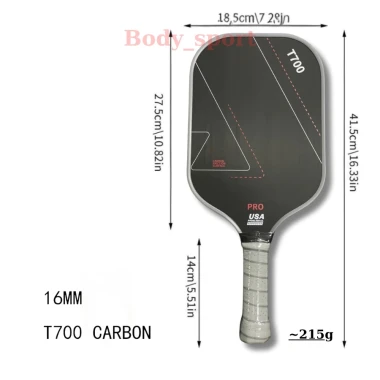 Vợt Pickleball Carbon T700 Siêu Nhẹ Mặt Nhám - Giảm Giá Cực Sốc Chỉ 309k! 3 Vợt Pickleball Carbon T700 Siêu Nhẹ Mặt Nhám - Giảm Giá Cực Sốc Chỉ 309k! 3