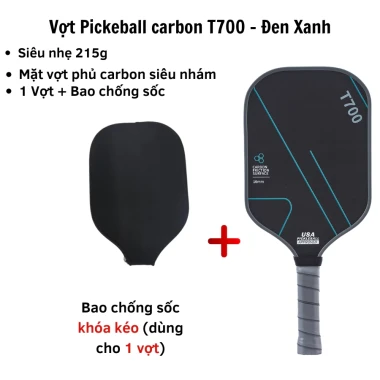 Vợt Pickleball Carbon T700 Siêu Nhẹ Mặt Nhám - Giảm Giá Cực Sốc Chỉ 309k! 36 Vợt Pickleball Carbon T700 Siêu Nhẹ Mặt Nhám - Giảm Giá Cực Sốc Chỉ 309k! 36