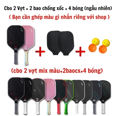 Vợt Pickleball Carbon T700 Siêu Nhẹ Mặt Nhám - Giảm Giá Cực Sốc Chỉ 309k! 45 Vợt Pickleball Carbon T700 Siêu Nhẹ Mặt Nhám - Giảm Giá Cực Sốc Chỉ 309k! 45