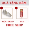 [VOUCHER 10K] Đồng hồ treo tường tròn, kim trôi CÓ MẶT KÍNH, đồng hồ treo tường Decor Tặng Pin, Móc đinh 3