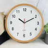 [VOUCHER 10K] Đồng hồ treo tường tròn, kim trôi CÓ MẶT KÍNH, đồng hồ treo tường Decor Tặng Pin, Móc đinh 53